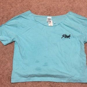 teal PINK shirt